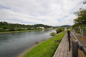 瀬田川沿いでとっても和やかな雰囲気です。