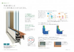 APW 310は、デザイン性に優れたアルミと断熱効果の高い樹脂をバランスよく融合。