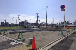 【オープン前】 まだ何も建っていませんので、広い景色が広がっています