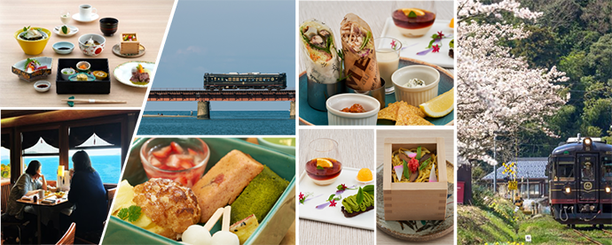 丹後くろまつ号ディナーなど